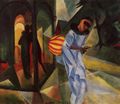 Macke, August: Pierrot