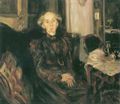 Corinth, Lovis: Portr�t der Mutter Rosenhagen
