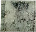 Uccello, Paolo: Ritter mit Lanze zu Pferde