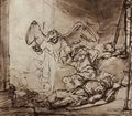Rembrandt Harmensz. van Rijn: Die Befreiung Petri aus dem Gef�ngnis
