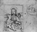 Raffael: Entwurf f�r die Norton Simon-Madonna