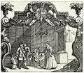 Hogarth, William: Gesch�ftskarte der beiden Schwestern des K�nstlers, Mary und Ann Hogarth