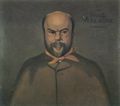 Vallotton, F�lix: Dekoratives Portr�t von Verlaine