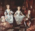Hogarth, William: Portr�t der Graham Kinder