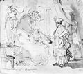 Rembrandt Harmensz. van Rijn: Potiphars Weib verleumdet Joseph