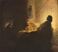 Rembrandt Harmensz. van Rijn: Christus in Emmaus