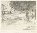 Corinth, Lovis: Landschaft mit Birken