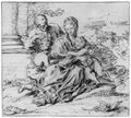 Lafage, Raymond: Die Heilige Familie mit Johannesknaben
