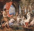 Tizian: Aktaion �berrascht Diana beim Bade