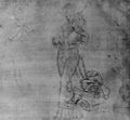 Raffael: Marienkr�nung, Studie, Knaben mit Violine und Mandoline