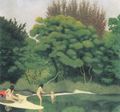 Vallotton, F�lix: Waldsee mit Badenden
