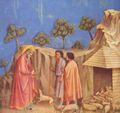 Giotto di Bondone: Fresken in der Arenakapelle in Padua, Szene: Josefs Traum