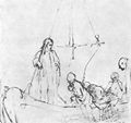 Rembrandt Harmensz. van Rijn: Fischzug Petri