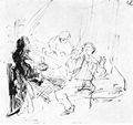 Rembrandt Harmensz. van Rijn: Das Emmausmahl