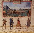 Altdorfer, Albrecht: Triumphzug Kaiser Maximilians, Entwurf zu »Der Ungarische Krieg«