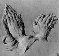 D�rer, Albrecht (Kopist): Studie zum »Rosenkranzfest« und zum »Helleraltar«: H�nde des Papstes und eines Apostels