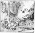 Rembrandt Harmensz. van Rijn: Verk�ndigung an Maria