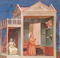 Giotto di Bondone: Fresken in der Arenakapelle in Padua, Szene: Verk�ndigung an die Hl. Anna