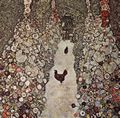Klimt, Gustav: Gartenweg mit H�hnern