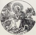 Aldegrever, Heinrich: Die Hl. Maria im Tondo