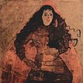Schiele, Egon: Portr�t der Trude Engel
