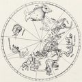 D�rer, Albrecht: Sternenekarte, Der s�dliche Sternhimmel, 1. Fassung