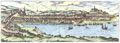 Hogenberg, Franz: Flensburg, Gesamtansicht