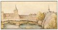 D�rer, Albrecht: Der Trockensteg am Hallentor in N�rnberg
