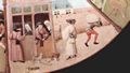 Bosch, Hieronymus: Tisch mit Szenen zu den sieben Tods�nden und den letzten vier Dingen, Szene: sieben Tods�nden, Detail: Neid
