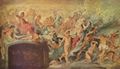 Rubens, Peter Paul: Gem�ldezyklus f�r Maria de' Medici, K�nigin von Frankreich, Szene: Die Bl�te Frankreichs unter der Regentschaft Marias von Medici, Skizze