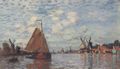 Monet, Claude: Die Zaan bei Zaandam