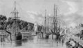 Radl, Anton: L�beck, Hafen