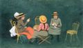 Vallotton, F�lix: Im Bois de Boulogne