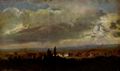 Dahl, Johan Christian Clausen: Gewitterstimmung bei Dresden