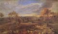 Rubens, Peter Paul: Abendliche Landschaft mit Sch�fer und Herde