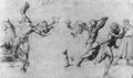 Raffael: Bethlehemitischer Kindermord, Studie
