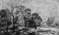 Neer, Aert van der: Landschaft mit drei Geh�ften