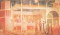 Giotto di Bondone: Fresken in der Peruzzi-Kapelle, Kirche Santa Croce in Florenz, Szene: Der Tanz der Salom�