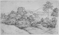 Campagnola, Domenico (Kopist): Italienische Landschaft
