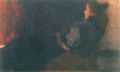 Klimt, Gustav: Dame am Kamin
