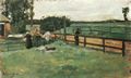 Liebermann, Max: Geh�ft an der Dorfstra�e