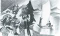 Macke, August: Studie zu »Gelbes Segel«