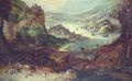 Momper d. J., Joost de: Landschaft mit Eberjagd