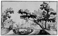 Galli, Cristofano Paolo: Landschaft mit Br�cke