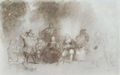 Durand, Asher Brown: Peter Stuyvesant auf einer Tanzveranstaltung