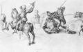 D�rer, Albrecht: Fechtende Reiter