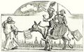 Hogarth, William: Titelvignette f�r »The Jacobite's Journal«