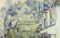 C�zanne, Paul: M�hle am Fluss