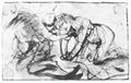Rembrandt Harmensz. van Rijn: Jesus, vom Engel gest�rkt