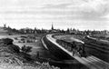 Wagner, Edmund: Hamburg, Harburg, Gesamtansicht mit Eisenbahn